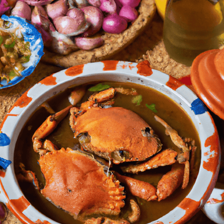 Bai Kdam (បាយក្តាម) – Krabbenreis aus Kep - RamenHeaven