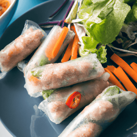 Bún Nem – Reisnudeln mit Frühlingsrollen - RamenHeaven