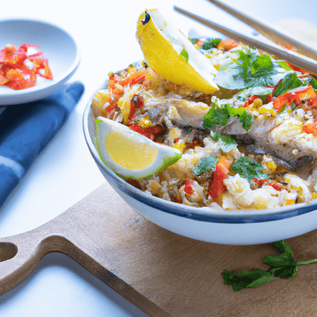 Cơm Chiên Cá Mặn – Gebratener Reis mit gesalzenem Fisch - RamenHeaven