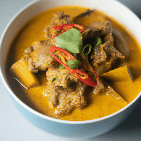 Gaeng Moo Sap Nor Mai (แกงหมูสับหน่อไม้) – Schweinehack-Curry mit Bambus - RamenHeaven