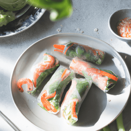 Gỏi Cuốn – Frische Sommerrollen mit Garnelen - RamenHeaven