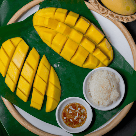 Khao Niew Mamuang (ข้าวเหนียวมะม่วง) – Mango-Klebreis - RamenHeaven