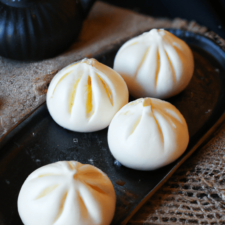 Nai Huang Bao (奶黄包) – Gedämpfte Brötchen mit Puddingfüllung - RamenHeaven