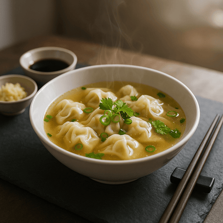 Wonton Tang (云吞汤) – Wonton-Suppe mit Fleischfüllung - RamenHeaven