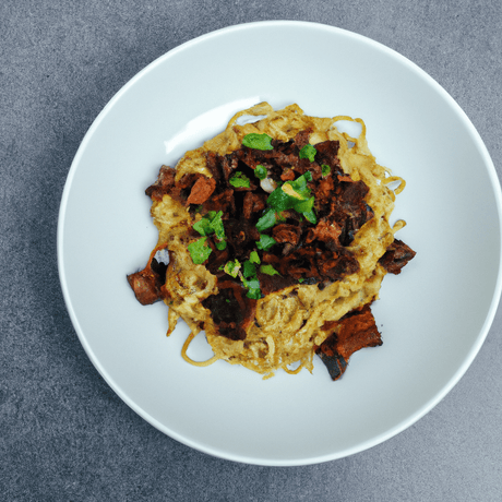 Zhà Ròu Miàn (炸肉麵) – Nudeln mit frittiertem Fleisch - RamenHeaven