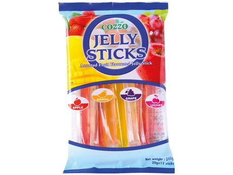 Cozzo Jelly Sticks Frucht Geschmack 240g
