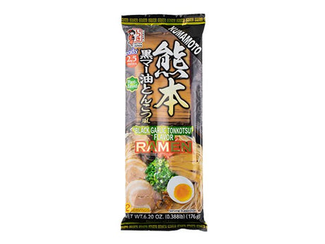 ITSUKI Kumamoto Instant Ramen Schwarzer Knoblauch Tonkotsu 176g