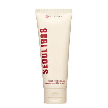 KSECRET Seoul 1988 Cream : Snail Mucin 93% + Rice 100ml