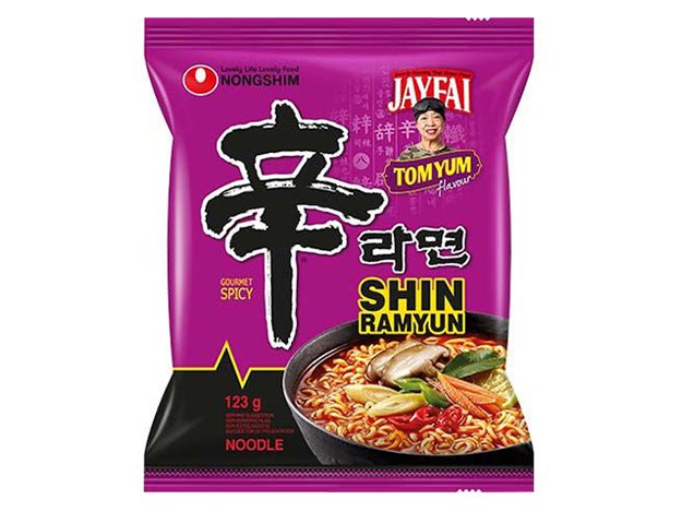 Nong Shim Instant Nudeln Shin Ramyun Tom Yum Ramen 123g