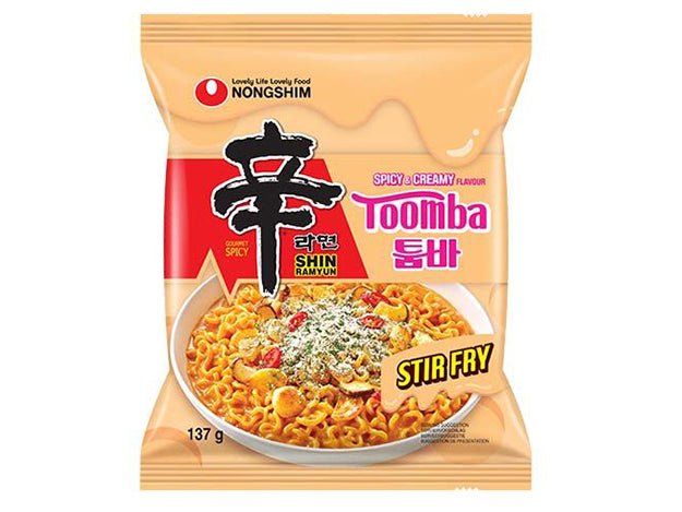 Nong Shim Instant Nudeln Shin Ramyun Toomba Ramen Sarf & Creamig 137g